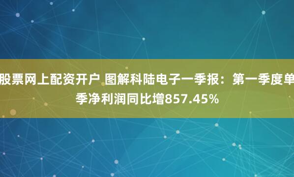 股票网上配资开户 图解科陆电子一季报：第一季度单季净利润同比增857.45%
